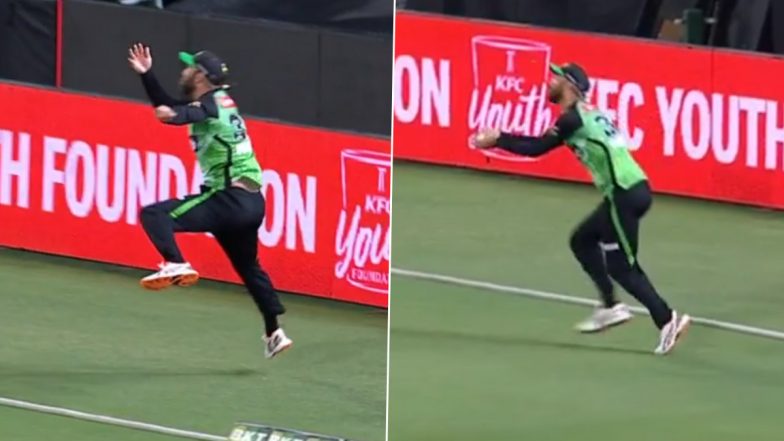 Glenn Maxwell BBL Catch Video: विल प्रेस्टविज में ग्लेन मैक्सवेल ने दौड़ लगाकर लपका शानदार कैच, वीडियो हुआ वायरल