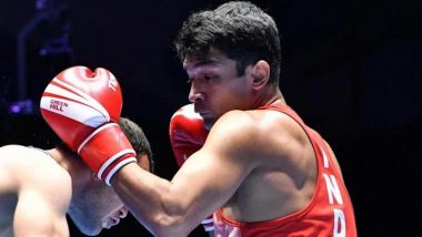 8th Elite Men's National Boxing Championship: शिवा थापा, सचिन सिवाच ने राष्ट्रीय मुक्केबाजी के दूसरे दिन भिकेरी चमक, इनायत खान और अक्षय के खिलाफ दर्ज की जीत