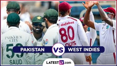 Pakistan vs West Indies, 2nd Test Day 3 Live Streaming In India: तीसरे दिन का खेल थोड़ी देर में होगा शुरू, यहां जानें भारत में कब, कहां और कैसे उठाए लाइव मुकाबले का लुफ्त