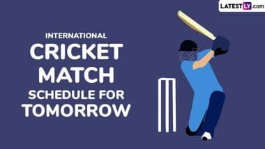 International Cricket Match And WPL 2025 Schedule For Today: आज डब्लूपीएल में दिल्ली कैपिटल्स और रॉयल चैलेंजर्स बेंगलुरु के बीच खेला जाएगा रोमांचक मुकाबला, बस एक क्लिक पर जानें लाइव प्रसारण समेत 17 फरवरी के सभी मुकाबलों का पूरा शेड्यूल