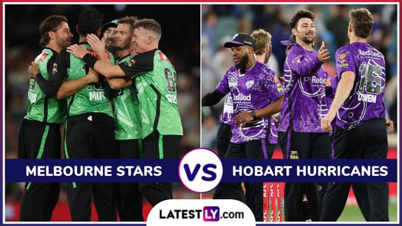 Melbourne Stars vs Hobart Hurricanes BBL 2025 Live Streaming: आज  मेलबर्न स्टार्स और होबार्ट हरिकेन्स के बीच होगी काटें की टक्कर, यहां जानें भारत में कब, कहां और कैसे उठाए लाइव मुकाबले का लुफ्त