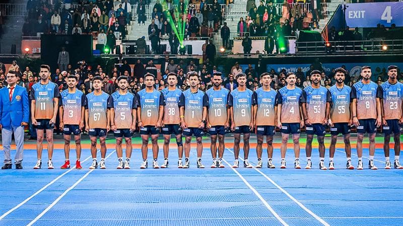 India Beat Nepal, Kho Kho World Cup 2025: खो-खो विश्व कप के ओपनिंग मैच में भारत ने नेपाल को 42-37 से हराया, मेजबान टीम ने ग्रुप ए के मुकाबले में हासिल किया पहला अंक
