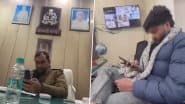 VIDEO: पुलिस स्टेशन में इंस्पेक्टर के सामने बैठकर शख्स ने बनाई रील, वीडियो वायरल होने पर प्रशासन की खुली नींद, दिए जांच के आदेश