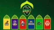 PSL 2025 Full Squad: आईपीएल मेगा ऑक्शन में मिला धोखा तो पीएसएल ड्राफ्ट ने लपका मौका! पाकिस्तान सुपर लीग के 10वें सीजन में ये खिलाड़ी लेंगे हिस्सा, देखें सभी टीमों का फुल स्क्वाड