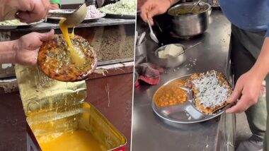 Amritsari Kulcha Viral Video: देसी घी में डूबे अमृतसरी कुलचे का क्लिप वायरल, वीडियो देख लोगों ने कहा- 'आ जाएगा हार्ट अटैक'