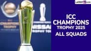 ICC Champions Trophy 2025 All Squads: आईसीसी चैंपियंस ट्राफी के लिए न्यूज़ीलैंड समेत इन टीमों ने जारी किया अपना स्क्वाड, यहां देखें सभी टीमों की खिलाड़ियों की पूरी सूची