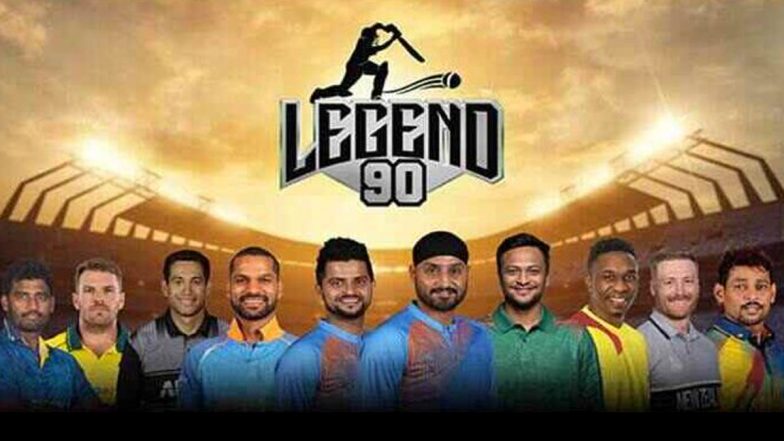 Legends 90 League 2025 Full Schedule: लीजेंड्स 90 लीग में शिखर धवन, हरभजन सिंह समेत कई दिग्गज दिखाएंगे जलवा, जानिए टीम, स्क्वाड, स्ट्रीमिंग, शेड्यूल समेत टूर्नामेंट के सारे डिटेल्स