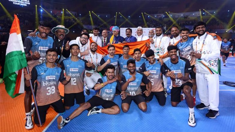 Kho Kho World Cup 2025: भारतीय पुरुष टीम ने जीता पहला खो खो विश्व कप का खिताब, फाइनल में नेपाल को 54-36 से हराया