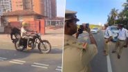 Viral Video: ट्रैफिक पुलिस को देखते ही ढक ली नंबर प्लेट, फिर भी कट गया चालान; देखें वीडियो