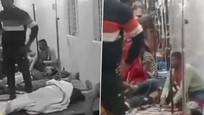 Food Poisoning in Khandwa: स्कूल में हलवा पूरी खाने के बाद 40 बच्चों की तबियत बिगड़ी, हॉस्पिटल में करवाया गया एडमिट, खंडवा जिले का वीडियो आया सामने (Watch Video )