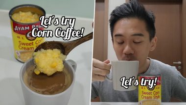 Corn Coffee Video: शख्स ने बनाई कॉर्न काफी, अजीब फ्यूजन देख लोग हैरान