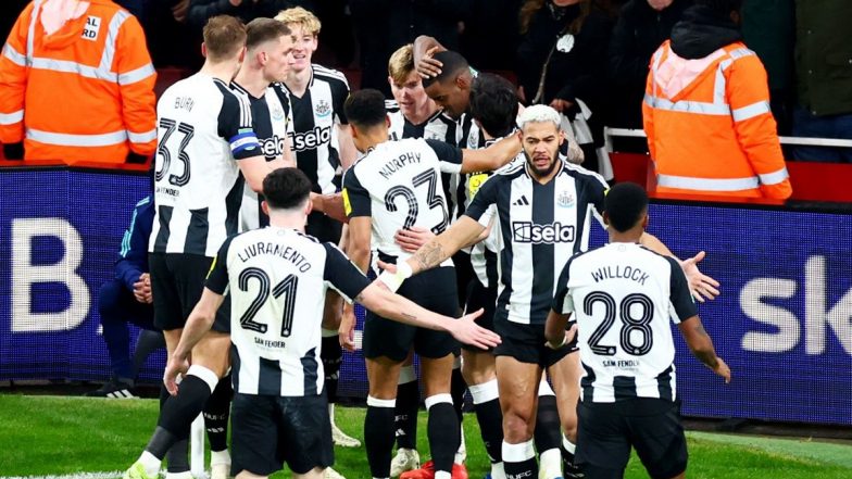 Carabao Cup 2024&ndash;25: सेमीफाइनल लेग 1 में न्यूकैसल ने आर्सेनल को 0-2 से हराया, अलेक्जेंडर इसाक और एंथनी गॉर्डन ने दागा गोल