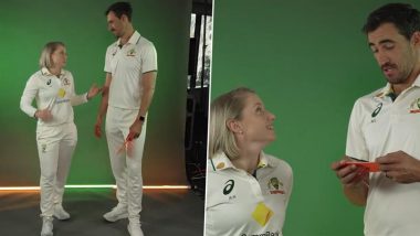 Mitchell Starc- Alyssa Healy Marriage Insights: ऑस्ट्रेलिया विमेंस क्रिकेट ने शेयर किया मिशेल स्टार्क और एलिसा हीली का रोमांचक वीडियो, कपल ने किए जीवन के दिलचस्प खुलासे