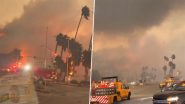 Los Angeles Wildfires: अमेरिका के लॉस एंजिल्‍स में बेकाबू हुई आग! हॉलीवुड हस्तियों के घर जलकर खाक, अग्निकांड में 5 लोगों की मौत (Watch Video)