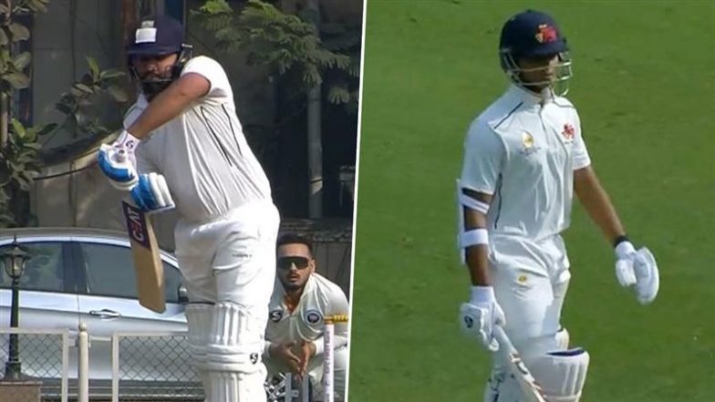 Mumbai vs Jammu and Kashmir Ranji: रणजी ट्रॉफी में सस्ते में आउट हुए रोहित शर्मा और यशस्वी जायसवाल, फैंस को किया निराश