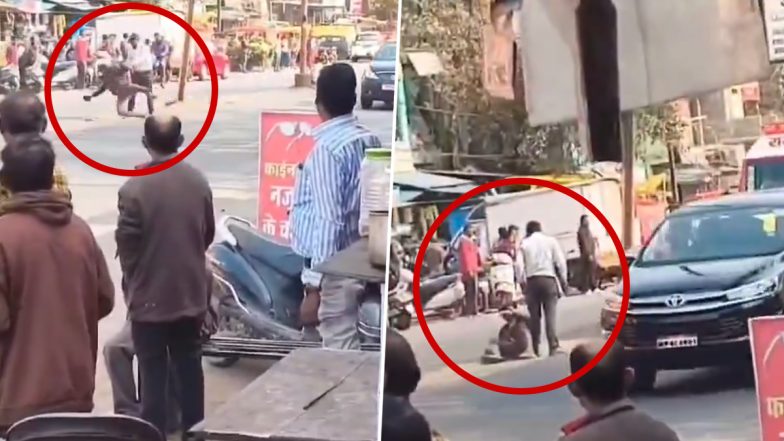 VIDEO: भोपाल में Governor का काफिला देखना शख्स को पड़ा भारी! ट्रैफिक पुलिस ने जमकर की पिटाई, सोशल मीडिया पर वीडियो हुआ वायरल
