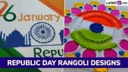 Republic Day 2025 Rangoli Designs: गणतंत्र दिवस पर ये आकर्षक रंगोली डिजाइन बनाकर दिखाएं अपनी देशभक्ति, देखें ट्यूटोरियल वीडियो