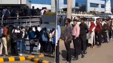 VIDEO: 100 पदों के लिए 3,000 इंजीनियर लाइन में! पुणे में IT जॉब के लिए मची होड़, जूनियर डेवलपर के वॉक-इन इंटरव्यू का वीडियो वायरल VIDEO: 100 पदों के लिए 3,000 इंजीनियर लाइन में! पुणे में IT जॉब के लिए मची होड़, जूनियर डेवलपर के वॉक-इन इंटरव्यू का वीडियो वायरल