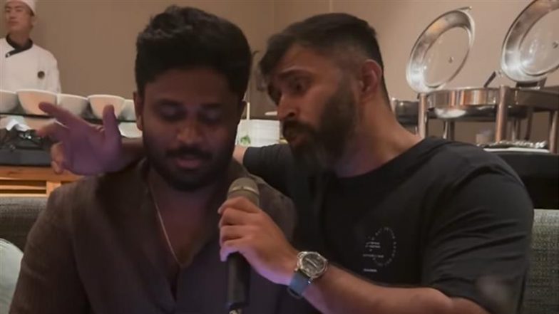 Video: संजू सैमसन और अभिषेक नायर ने गाया 'पहला नशा' गाना, सूर्या बोले- ऑडिशन के लिए आप आ सकते हैं लेकिन...