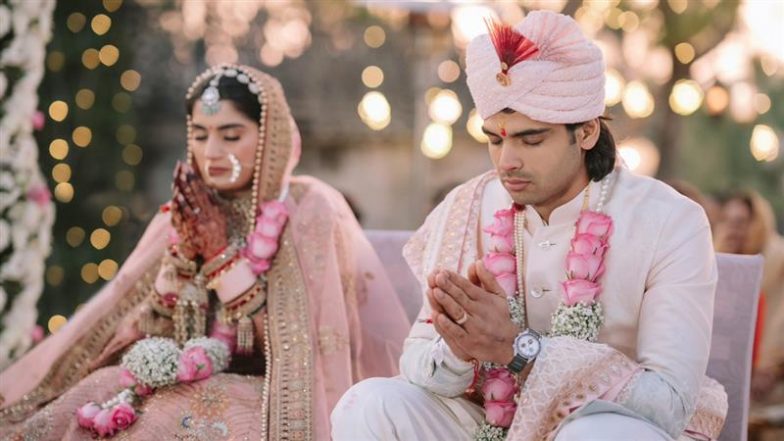 Neeraj Chopra Got Married: ओलंपिक पदक विजेता नीरज चोपड़ा ने गुपचुप रचाई शादी, जानें कौन हैं उनकी दुल्हनियां? (View Photos)