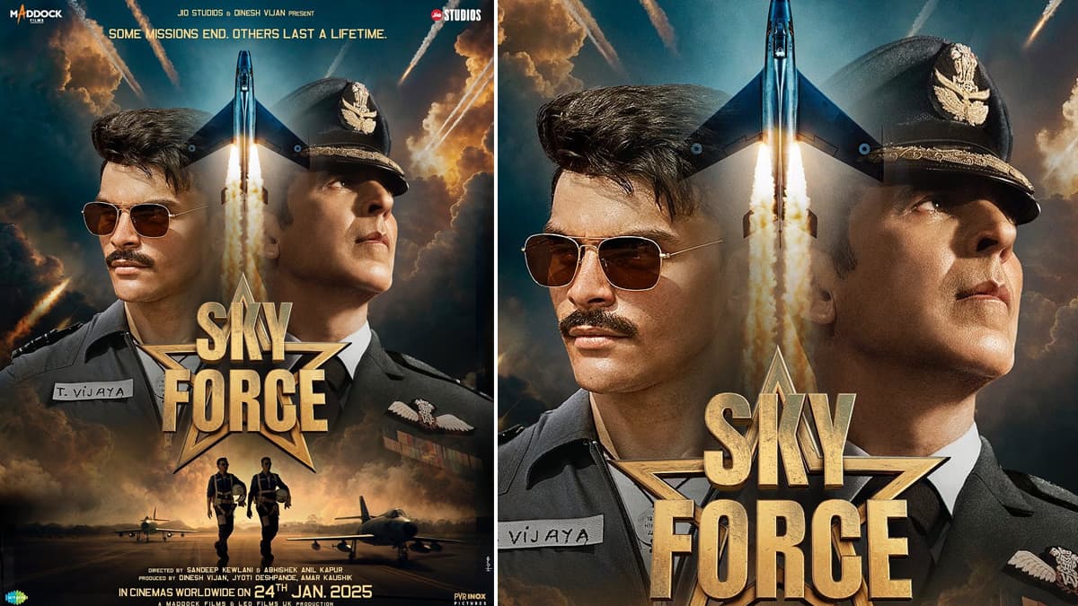 ‘Sky Force’ Box Office Collection Day 1: अक्षय कुमार और वीर पहाड़िया की 'स्काई फोर्स' की शानदार शुरुआत, पहले दिन किया 11.25 करोड़ का कारोबार
