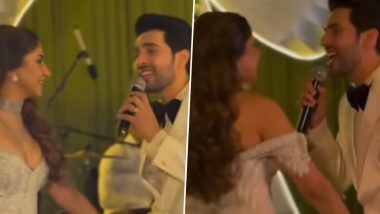 Armaan Malik-Aashna Shroff Wedding Reception: अरमान मलिक ने पत्नी आशना श्रॉफ के लिए गाया 'पहला प्यार', सोशल मीडिया पर वायरल हुआ इमोशनल वीडियो (Watch Video)