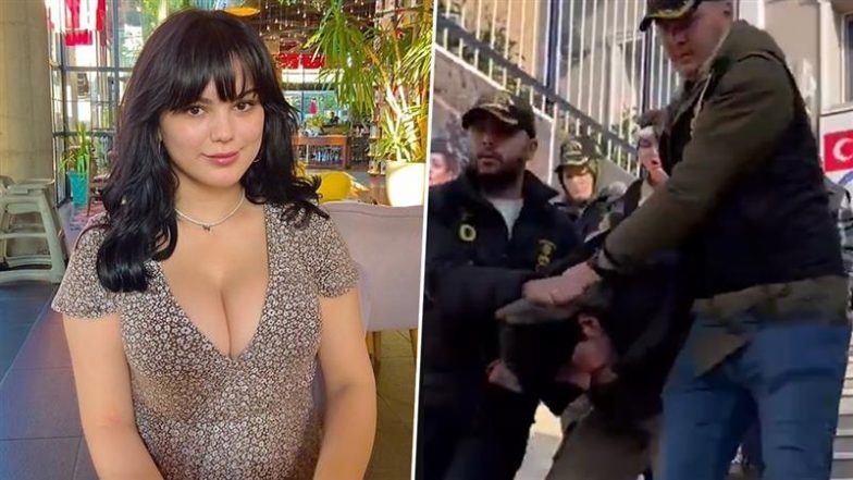 Azra Ay Vandan Arrested: OnlyFans मॉडल ने 24 घंटे में 100 पुरुषों के साथ सेक्स करने का किया था ऐलान, तुर्की पुलिस ने किया गिरफ्तार (Watch Video)