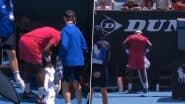 Frances Tiafoe Vomits on Court: ऑस्ट्रेलियन ओपन में फ्रांसिस तियाफो ने कोर्ट पर किया उल्टी, आर्थर रिंडरकेनेच के खिलाफ पहले राउंड में हुआ अजीब हादसा!