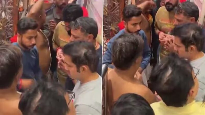 Gautam Gambhir Offers Prayers at Kalighat Temple: भारत बनाम इंग्लैंड फर्स्ट टी20 से पहले गौतम गंभीर ने कोलकाता के कालीघाट मंदिर में की पूजा- अर्चना, देखें वीडियो