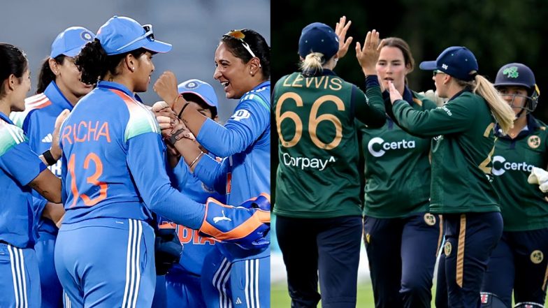 IND W vs IRE W 1st ODI 2025 Preview: पहले वनडे में आयरलैंड से मिलेगी भारतीय महिला टीम को काटें की टक्कर, मैच से पहले जानें हेड टू हेड रिकॉर्ड्स, मिनी बैटल और स्ट्रीमिंग समेत सारे डिटेल्स