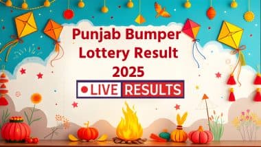 Punjab Lohri Makar Sankranti Bumper Lottery 2025 (OUT): पंजाब लोहड़ी मकर संक्रांति बंपर लॉटरी 2025 के नतीजे जारी, वेबसाइट punjabstatelotteries.gov.in पर देखें लेटेस्ट रिजल्ट; पहला पुरस्कार ₹10 करोड़