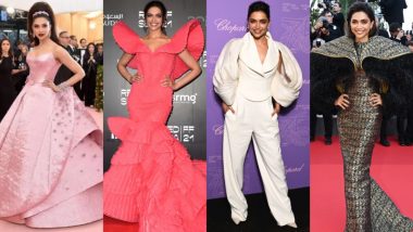 Deepika Padukone Birthday: रेड कार्पेट पर दीपिका पादुकोण के 7 ग्लैमरस लुक्स, जो हर किसी का ध्यान खींचते हैं (View Pics)