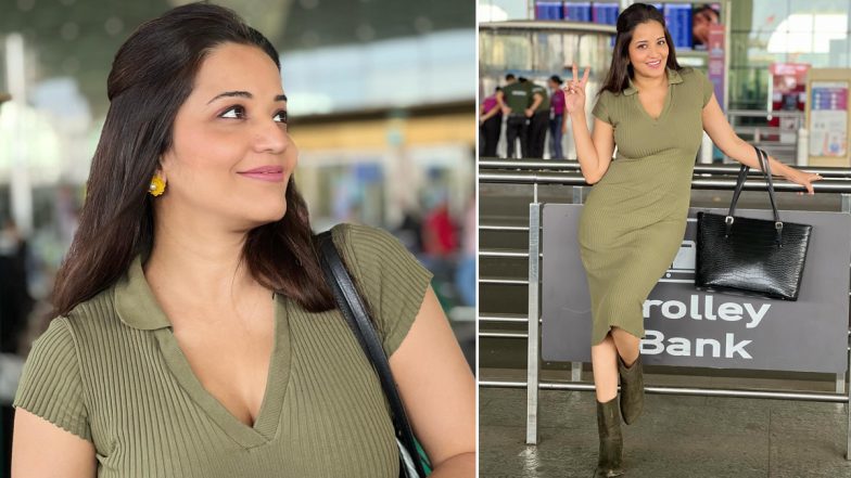 भोजपुरी स्टार Monalisa ने स्टायलिश आउटफिट में दिए किलर पोज, एक्ट्रेस की खूबसूरती ने फैंस का धड़काया दिल (View Pics)
