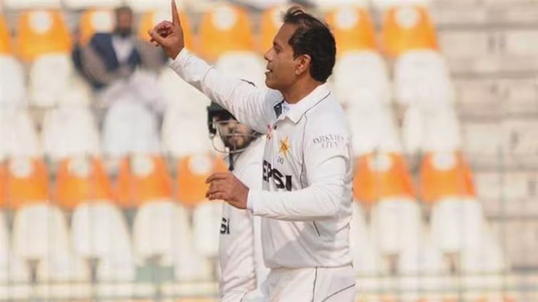 Noman Ali New Milestone: वेस्टइंडीज के खिलाफ दूसरे टेस्ट में नौमान अली ने रचा इतिहास, टेस्ट क्रिकेट में हैट्रिक लेने वाले बने पहले पाकिस्तानी स्पिनर
