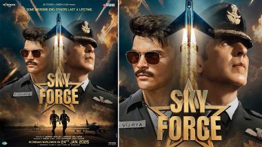 Sky Force: अक्षय कुमार की 'स्काई फोर्स' का ट्रेलर आज होगा रिलीज, फिल्म 24 जनवरी को सिनेमाघरों में देगी दस्तक