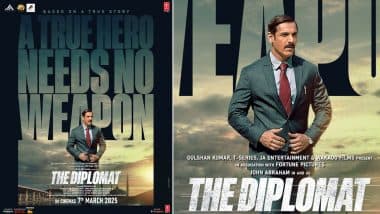 John Abraham की ‘The Diplomat’ 7 मार्च को सिनेमाघरों में, असली हीरो की कहानी जो हथियारों से है परे (View Poster)