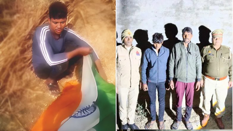 VIDEO: राष्ट्रीय ध्वज का अपमान! तिरंगे की बोरी में भर दिया भूसा, वीडियो वायरल होने के बाद बाप-बेटे गिरफ्तार