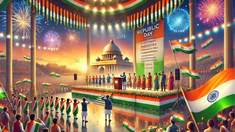 Republic Day 2025 Speech, Shayari &amp; Poetry: 'जब घायल हुआ हिमालय...', 26 जनवरी पर 1 मिनट का भाषण, देशभक्ति शायरी और गीत