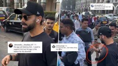 Virat Kohli Denies Selfie To Army Officer: विराट कोहली का इंडियन आर्मी के जवान को सेल्फी से किया इंकार; CISF जवान के साथ वायरल वीडियो पर फैंस ने की तीखी प्रतिक्रिया