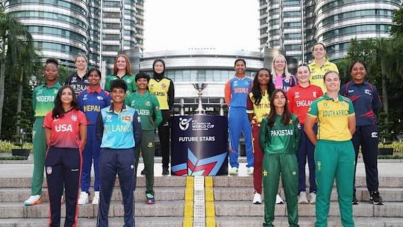 How To Watch ICC U19 Women’s T20 World Cup 2025 Live Streaming: आईसीसी अंडर-19 महिला टी20 वर्ल्ड कप का आज होगा धाकड़ आगाज, यहां जानें भारत में कहां और कैसे देखें टूर्नामेंट का लाइव टेलीकास्ट और स्ट्रीमिंग ऑनलाइन