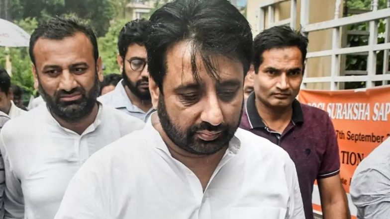 'आप' विधायक अमानतुल्लाह खान की गिरफ्तारी के लिए दिल्ली पुलिस चला रही जॉइंट ऑपरेशन