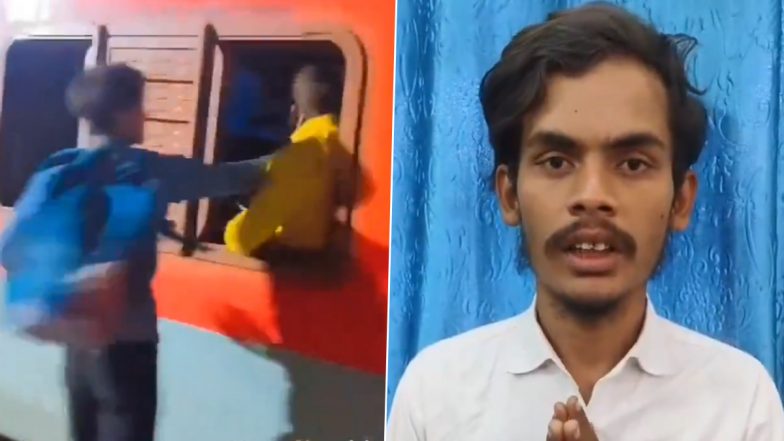 Viral Video: यूट्यूबर ने दोस्त को चलती ट्रेन में बैठे यात्री को मरवाया थप्पड़, पुलिस ने की कार्रवाई