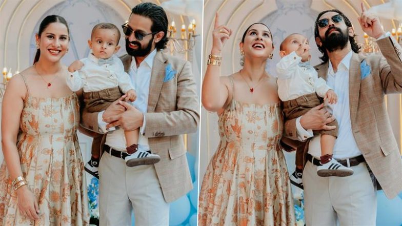 Vikrant Massey Reveal Baby Boy Vardaan's Face: विक्रांत मैसी और शीतल ठाकुर ने अपने बेटे वरदान की पहली तस्वीर की साझा, एक्टर के फैंस ने लुटाया प्यार (View Pics)