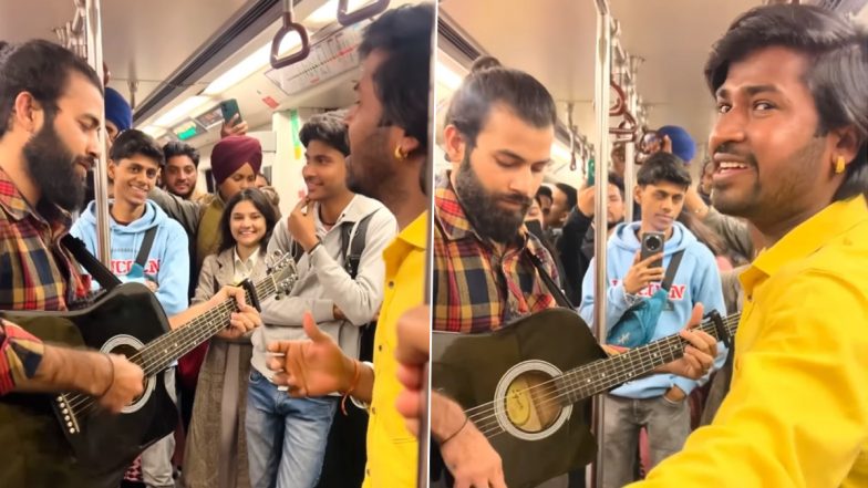 Viral Video: दिल्ली मेट्रो में 'दगाबाज़ रे' गाना गाते हुए शख्स का क्लिप वायरल, सुरीली आवाज़ सुन हो जाएंगे दीवाने