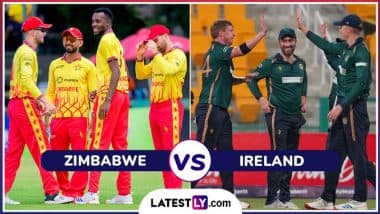 Zimbabwe vs Ireland, 1st T20I 2025 Match Winner Prediction: पहले टी20 मुकाबले में जिम्बाब्वे को हराकर सीरीज बढ़त बनाने के इरादे से मैदान में उतरेगी आयरलैंड, मैच से पहले जानें कौनसी टीम मार सकती हैं बाजी