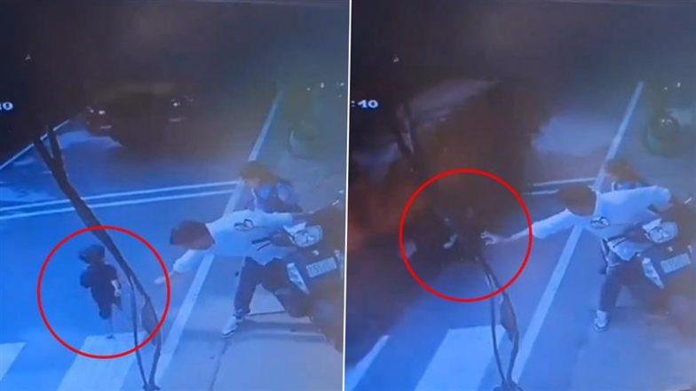 Hyderabad Shocker: 'हर कोई इतना भाग्यशाली नहीं होता': बाल-बाल बचा मासूम, बच्चों का रखें खास ख्याल (Watch Video)