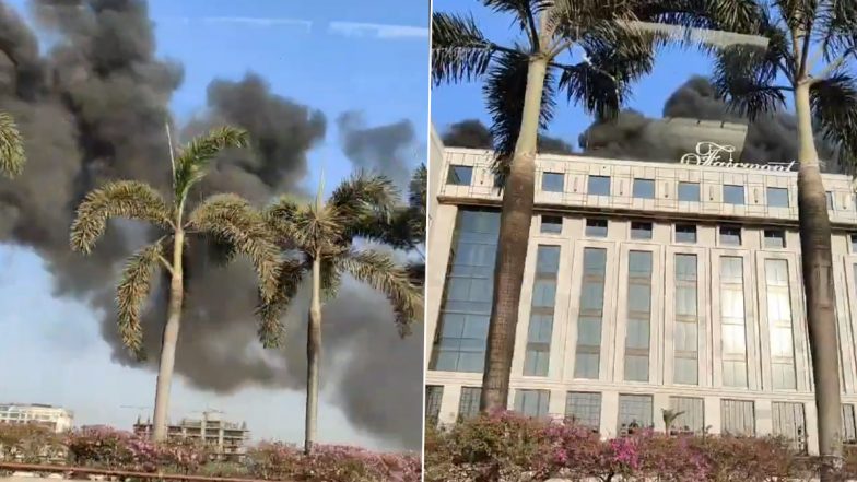 Mumbai Five Star Hotel Fire: अंधेरी के इंटरनेशनल एयरपोर्ट के पास स्थित फेयरमोंट होटल में लगी आग, फायर ब्रिगेड ने कई घंटे की मशक्कत के बाद किया काबू