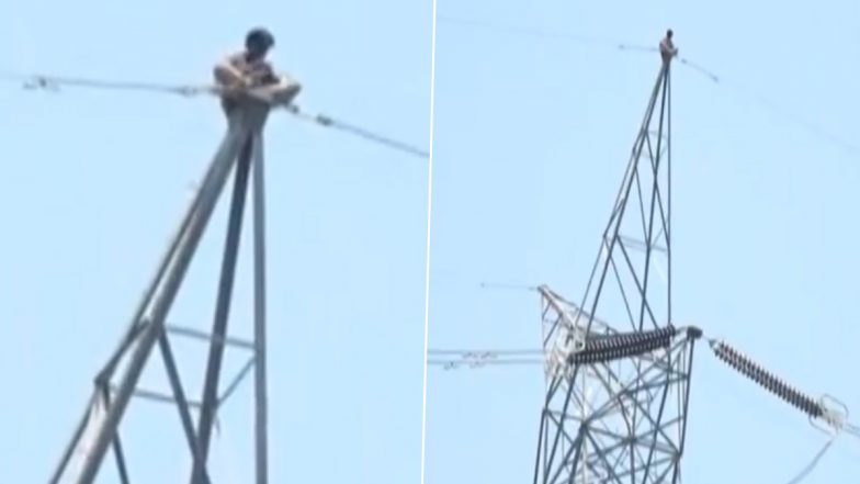VIDEO: ओडिशा के बलांगीर जिले में हाई वोल्टेज ड्रामा! 33 KV बिजली के खंभे पर चढ़ा युवक, स्थानीय लोगों में मचा हड़कंप