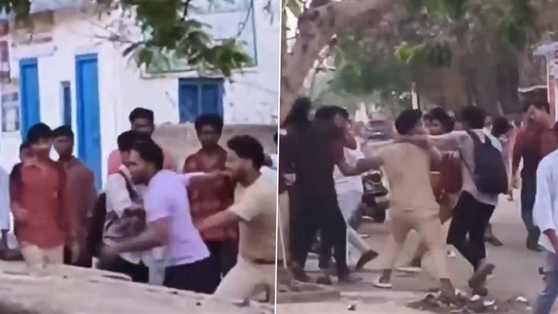 Gaming Turns Violent in Andhra Pradesh: एलुरु में फ्री फायर गेम को लेकर 2 छात्र समूहों के बीच झगड़ा, वीडियो वायरल