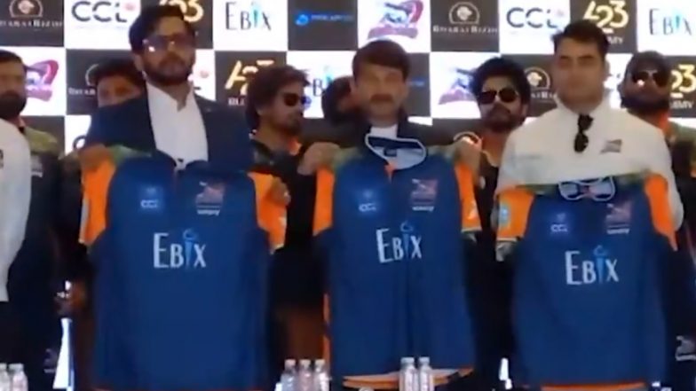 Celebrity Cricket League 2025: दिल्ली में सेलिब्रिटी क्रिकेट लीग 2025 के लिए हुआ भोजपुरी दबंग की जर्सी का अनावरण
